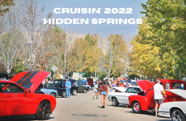 Hidden Springs Idaho Cruisin' Hidden Springs 2022 Country Treasure Sign