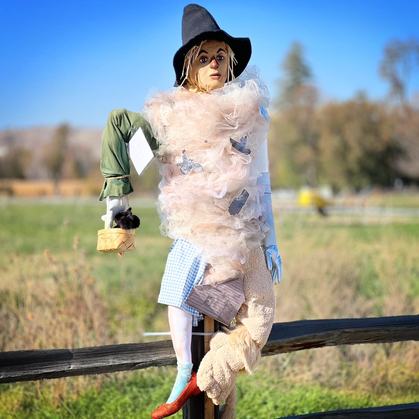 Straw Based Scarecrow